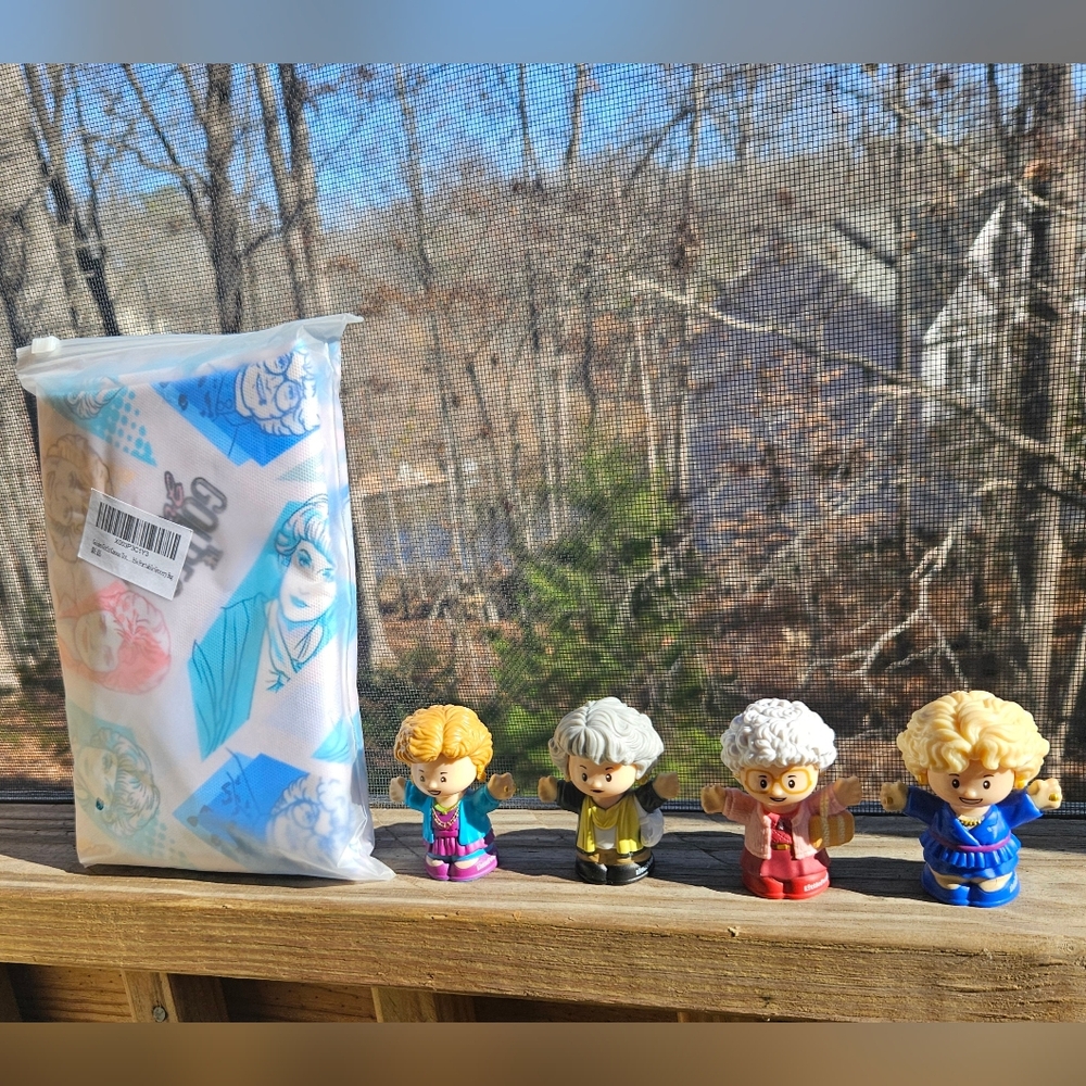 Golden Girls Set - Tote Bag & Little People